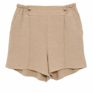 Short Feminino Bege