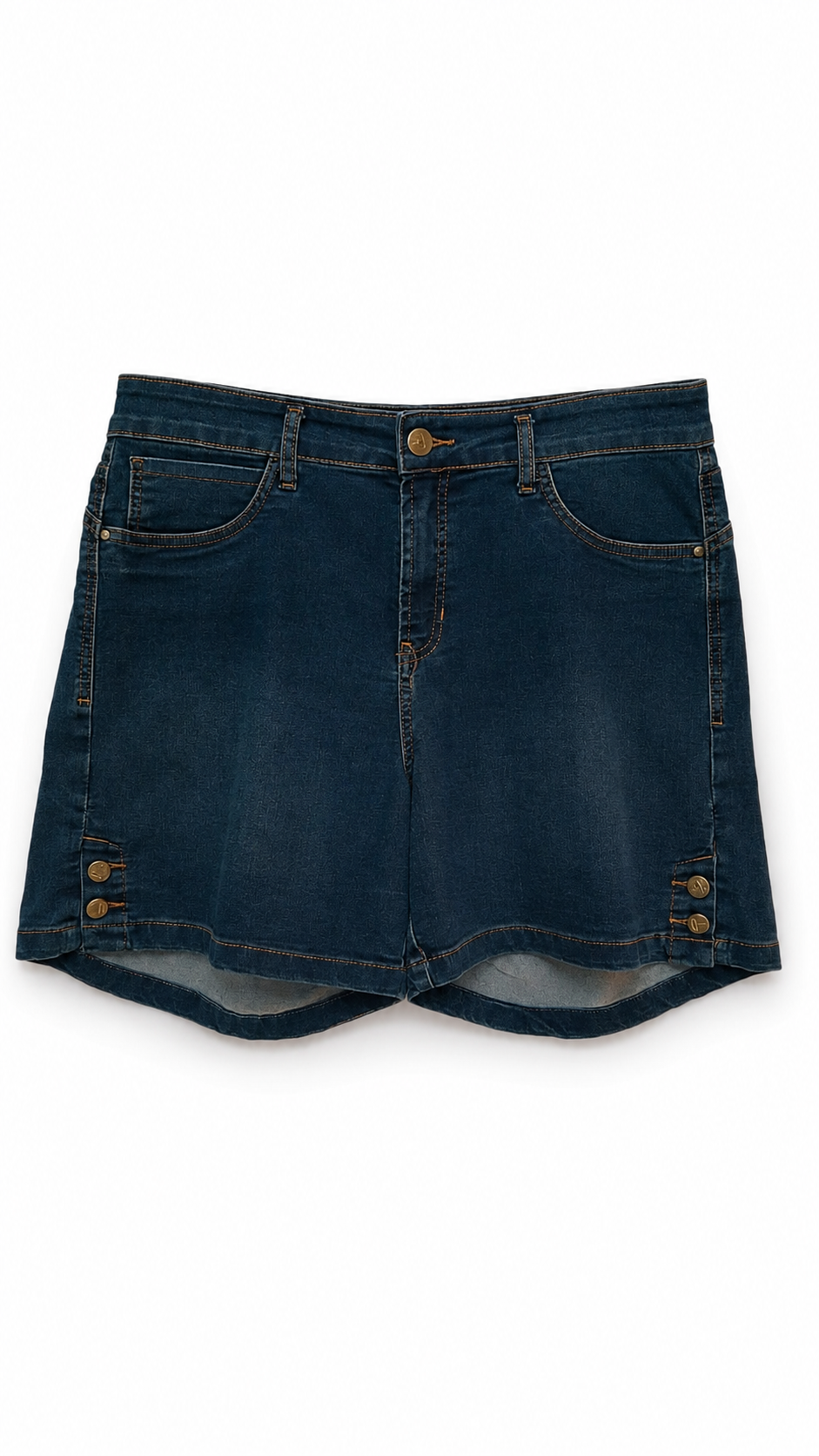 Short Jeans Feminino Escuro