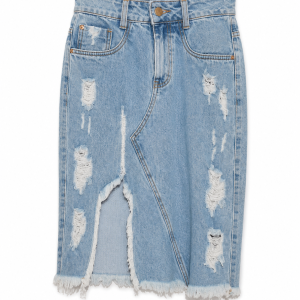 Saia Jeans Destroyed