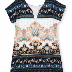 Vestidofeminina estampada