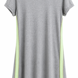 Vestido casual cinza