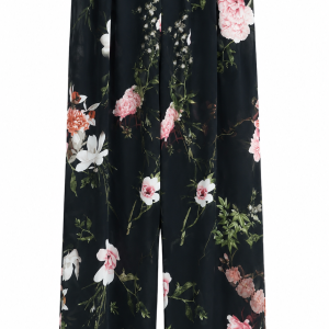 Calça pantalona floral