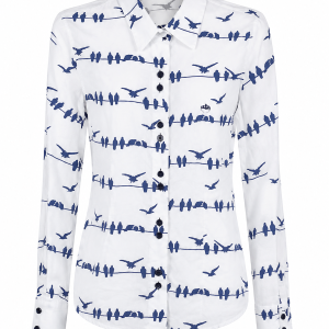 Camisa feminina estampada