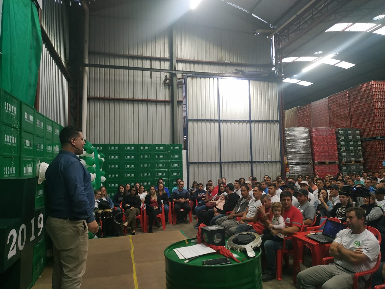 Palestra para funcionários de empresas