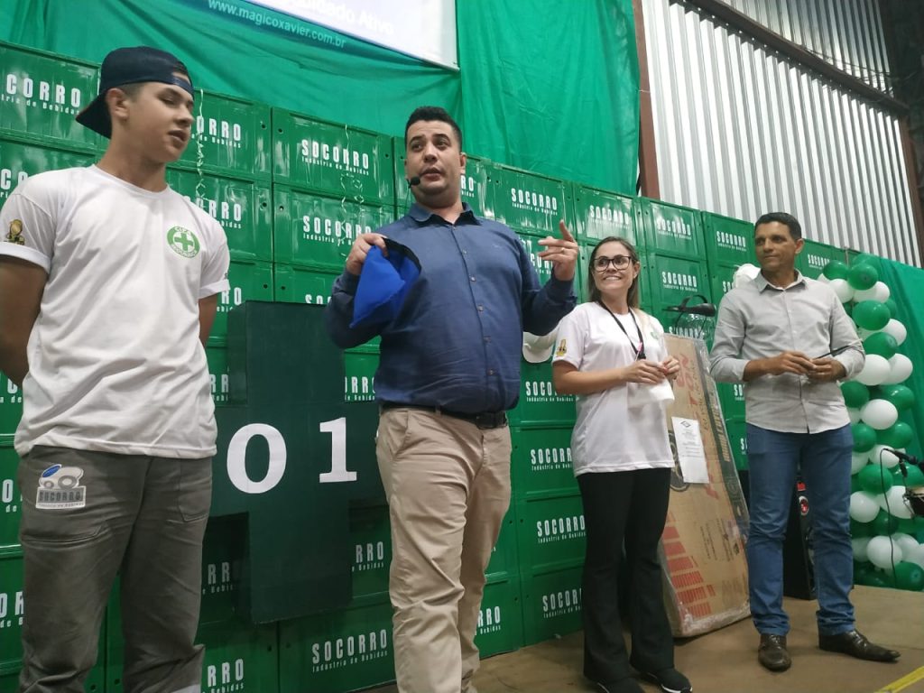 mágica com conteúdo